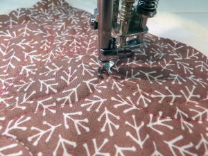 Free motion quilting. Love this foot!